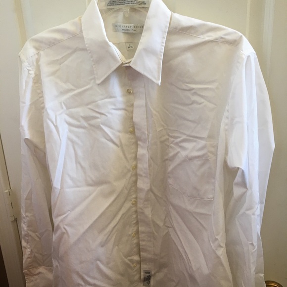 Men’s Geoffrey Beene French cuff shirt 17 34/35 - Picture 1 of 4